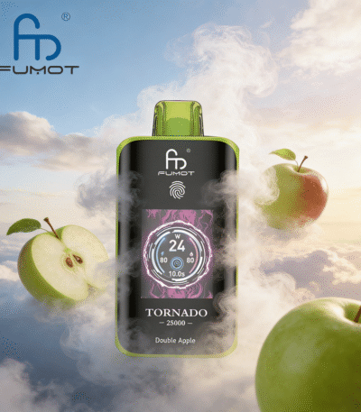 Double Apple RandM Tornado 25.000 Züge