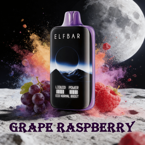 Elf Bar Moon Night 40K Grape Raspberry