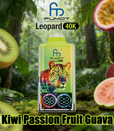 Fumot Leopard 40K Kiwi Passionsfrukt Guava