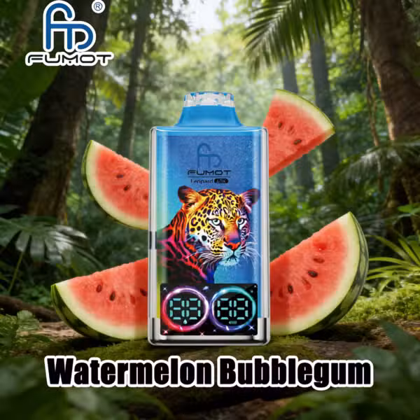 Fumot Leopard 40K Wassermelonen-Kaugummi