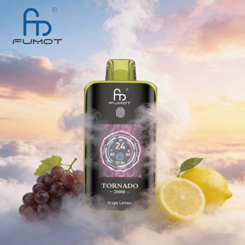 Grape Lemon RandM Tornado 25000 Puffs
