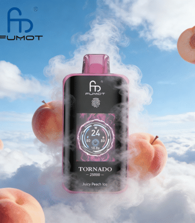 Juicy Peach Ice RandM Tornado 25.000 Züge