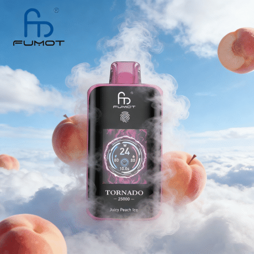 Juicy Peach Ice RandM Tornado 25000 Puffs