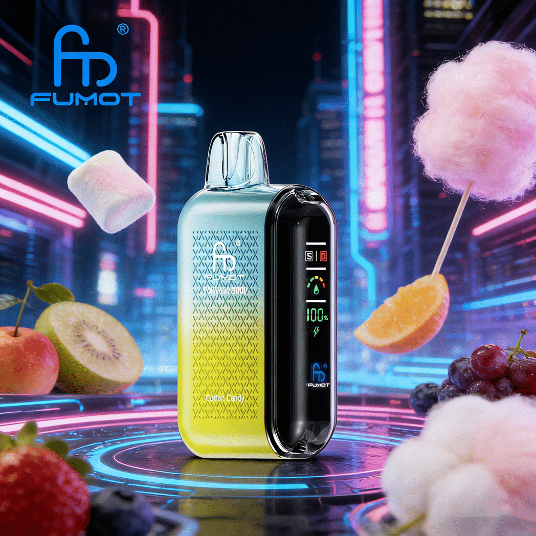 Cotton Candy RandM Tornado 20000 Puffs 100% Premium Fumot Vape Wholesale Price Bulk Buy