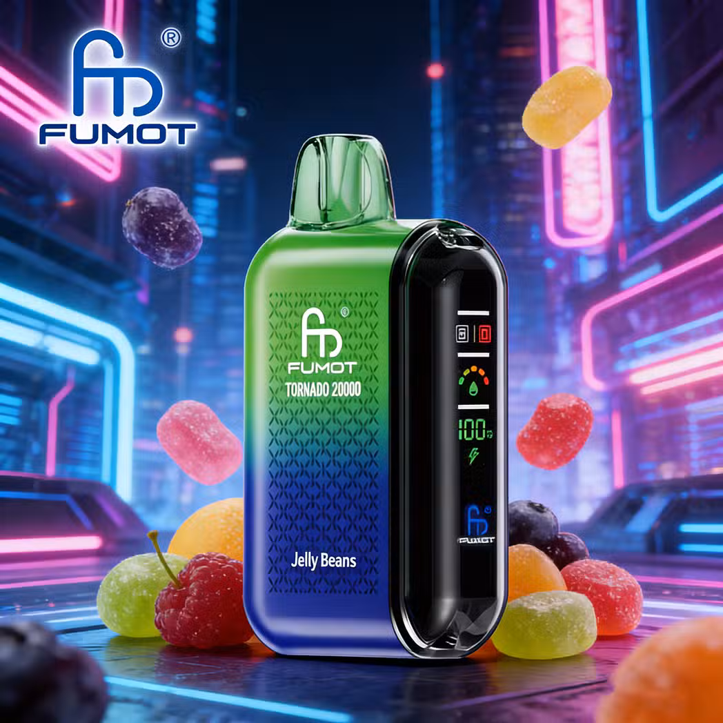 Jelly Beans RandM Tornado 20000 Puffs High Quality Fumot Vape No Middleman Direct Supply