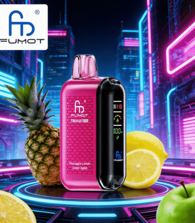 Randm Tornado 20K Puffs Ananas Citron Grøn Æble