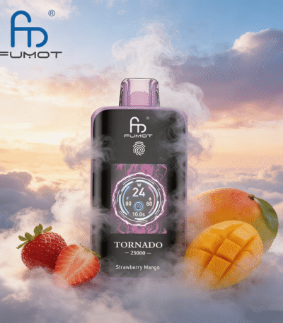 Fragola e mango RandM Tornado 25.000 boccate