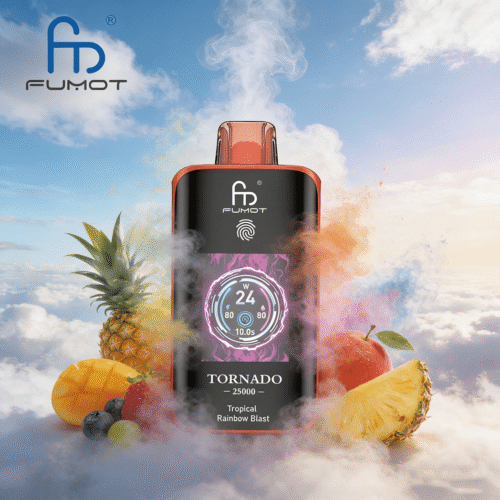 Tropical Rainbow Blast RandM Tornado 25000 Puffs