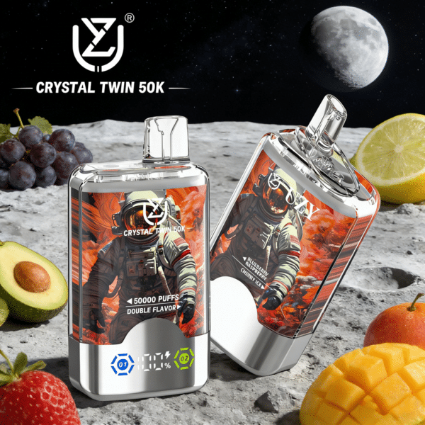 UZY CRYSTAL TWIN 50k Blueberry RaspberryCereza Hielo