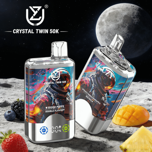 UZY CRYSTAL TWIN 50k Pêche Mangue Ananas Red Bull