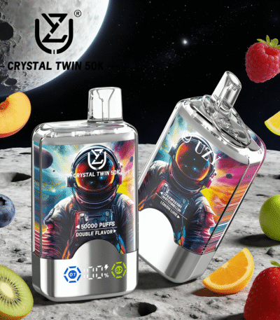 UZY CRYSTAL TWIN 50k Mansikka Vesimeloni/Sitruuna Lime