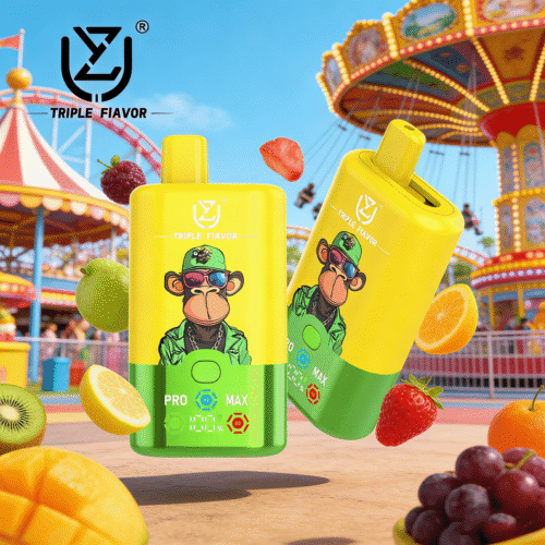 UZY Triple Flavors 60K Züge Sommerpfirsich-EisErdbeer-EisBlaue Himbeere-Eis