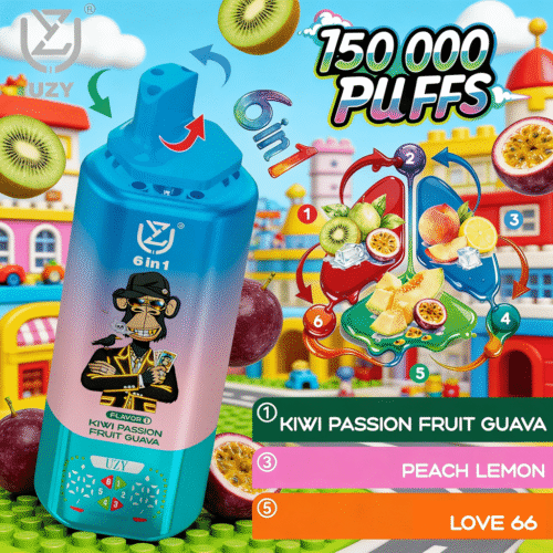 UZY150K Kiwi Fruit de la Passion GoyavePeach CitronAmour 66