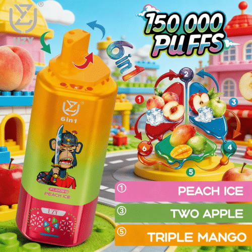 UZY150K Peach IceTwo AppleTriple Mango
