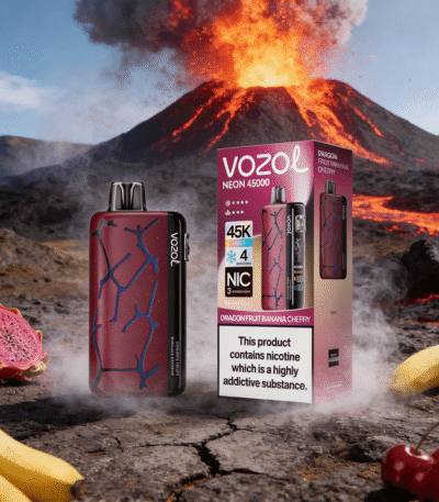VOZOL NEON 45K DRAGON FRUIT BANANA CHERRY