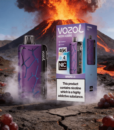 VOZOL NEON 45K GRAPE ICE
