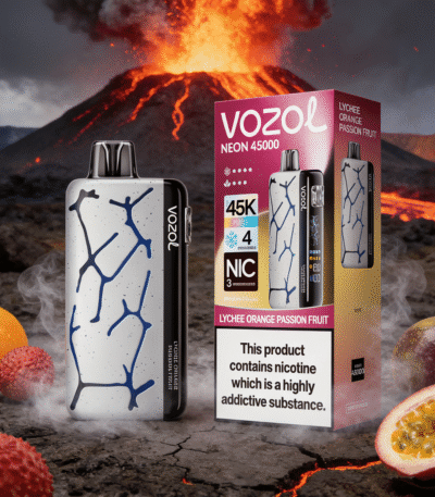 VOZOL NEON 45K LYCHEE ORANGE PASSION FRUIT