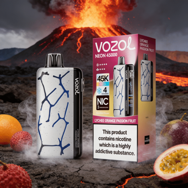 VOZOL NEON 45K LYCHEE ORANGE PASSION FRUIT