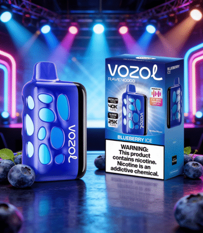 Vozol Rave 40K Mirtillo ghiacciato