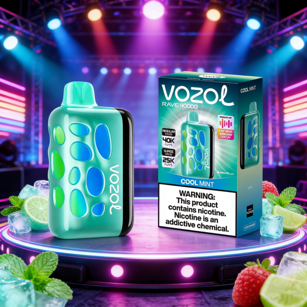 Vozol Rave 40K Cool Mint