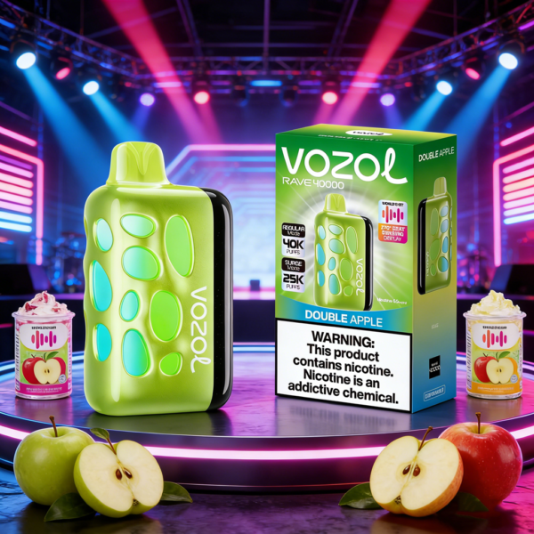 Vozol Rave 40K Double Apple