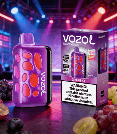 Vozol Rave 40K Grape Ice