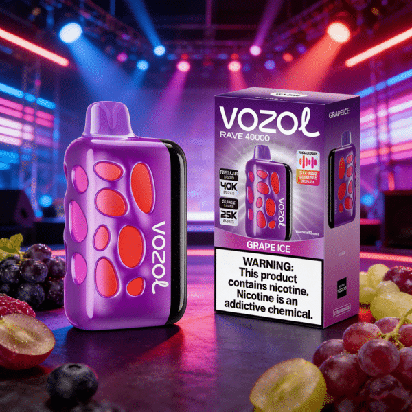 Vozol Rave 40K Grape Ice
