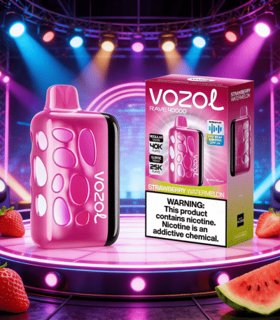 Vozol Rave 40K Mansikka Vesimeloni