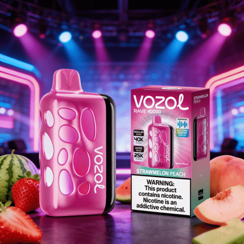 Vozol Rave 40K Strawmelon Pfirsich