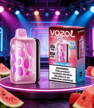 Vozol Rave 40K Watermelon Ice