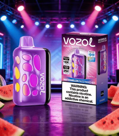 Vozol Rave 40K Watermelon Razz Rancher