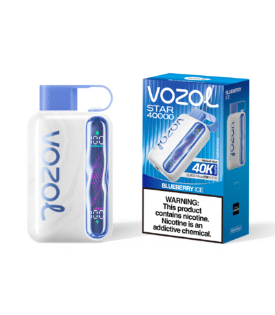 Vozol Star 40K Puffs Mirtillo ghiacciato