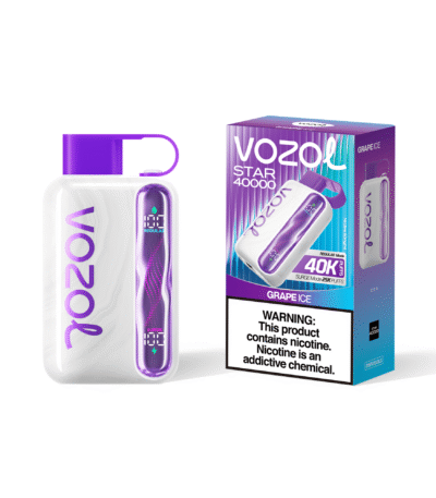Vozol Star 40K Puffs Grape Ice