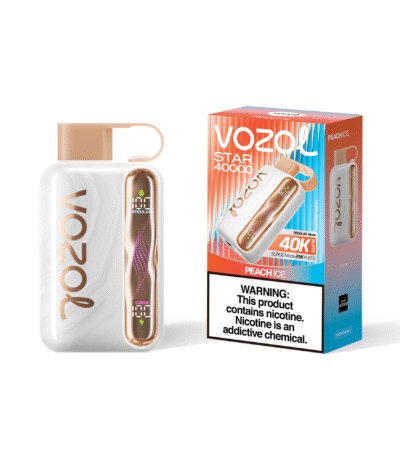 Vozol Star 40K Puffs Peach Ice