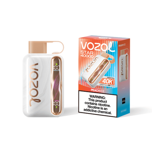 Vozol Star 40K Puffs Peach Ice