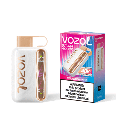 Vozol Star 40K Puffs Strawberry Ice