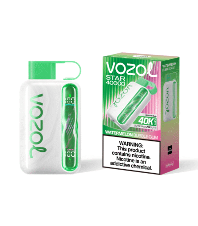 Vozol Star 40K Puffs Watermelon Bubble Gum