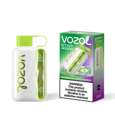 Vozol Star 40K Puffs Watermelon Grape Boysenberry