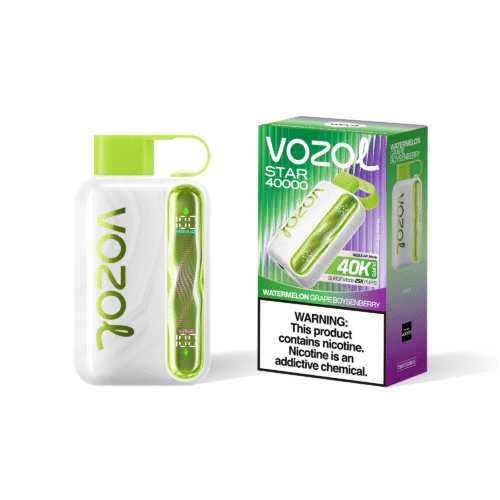 Vozol Star 40K Puffs Watermelon Grape Boysenberry