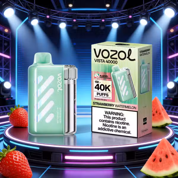 Vozol Vista 40K AARDBEI WATERMELOEN