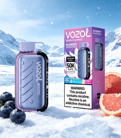 Vozol Gear Ice & Sweet 50.000 boccate Mirtillo e pompelmo