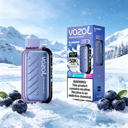 Vozol Gear Ice & Sweet 50.000 sug Blueberry Ice