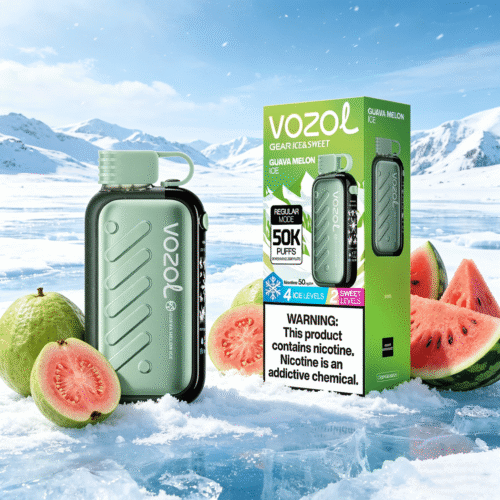 Vozol Gear Ice & Sweet 50K Puffs Guava Melon Ice
