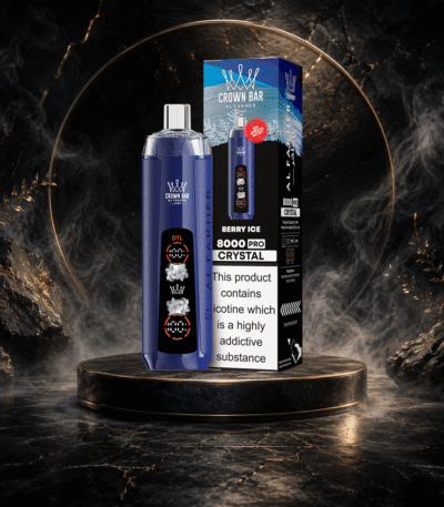 AL Fakher Crystal 8000 Puffs-BERRY ICE