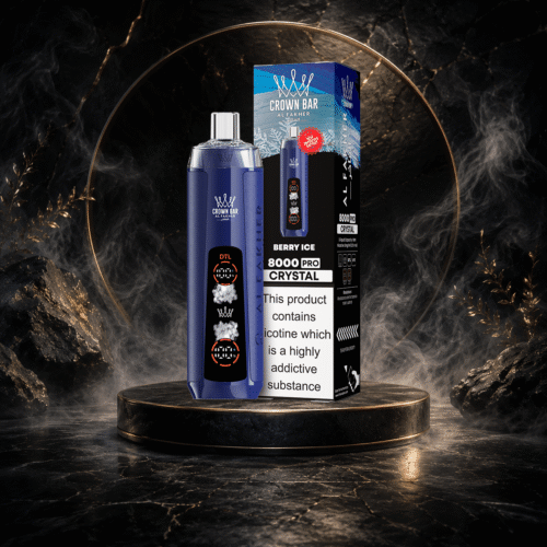 AL Fakher Crystal 8000 Puffs-BERRY ICE