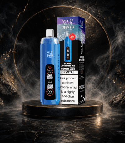 AL Fakher Crystal 8000 Puffs-BLACKCURRANT ICE