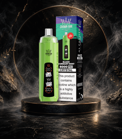 AL Fakher Crystal 8000 Puffs-BLACKCURRANT MINT