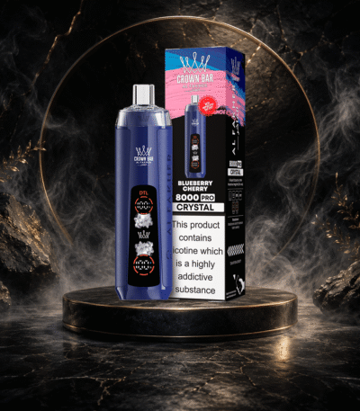 AL Fakher Crystal 8000 Puffs-BLUEBERRY CHERRY