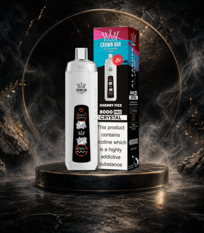 AL Fakher Crystal 8000 Puffs-CHERRY FIZZ