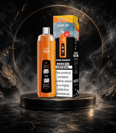 AL Fakher Crystal 8000 Puffs-COOL MANGO